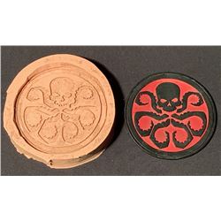 Captain America: The First Avenger (2011) - Hydra Symbol Mold And Symbol Badge