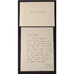 Fringe (2008–2013) - Prop Letter to Walter Bishop From Jessica