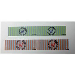 Harry Potter and the Half-Blood Prince (2009) - Weasley Stuff Set of 2 Long Labels