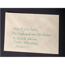 Harry Potter and the Sorcerer's Stone (2001) - Harry Potter's Hogwarts Acceptance Envelope - Lot B