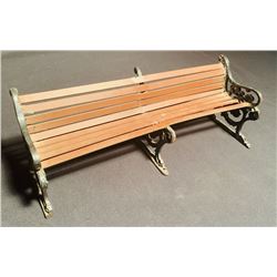 Titanic (1997) - Prop Miniature Bench