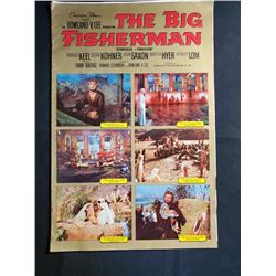 1959 Centurion Films Pressbook "THE BIG FISHERMAN" The Rowland V. Lee film THE BIG FISHERMAN