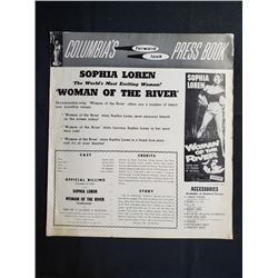1957 Colombia Pictures "WOMAN OF THE RIVER" 1957 Columbia Pictures Movie Pressbook starring Soph