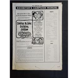 1960 20th Century Fox "CAN-CAN" Exhibitors Campaign Manual Cole Porters starring Frank Sinatra,