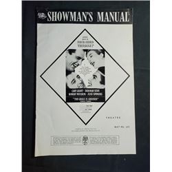 1960 Universal Pressbook  "THE GRASS IS GREENER Showman Manual "THE GRASS IS GREENER" sta