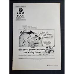 1959 MGM Pressbook "THE MATING GAME" MGM presents "THE MATING GAME" starring Debbie Reynolds