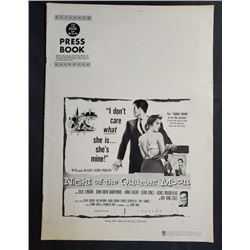 1959 MGM Pressbook "NIGHT OF THE QUARTER MOON" 1959 MGM Pressbook starring Julie London, John Dr