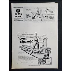 1958 MGM Pressbook "TOM THUMB" MGM Pressbook starring Russ Tamblyn, Alan Young, Terry-Thomas, Pe