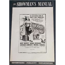 "Trial" 1955 Press Book Starring:  Glenn Ford, Dorothy McGuire