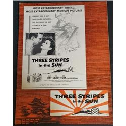 "Three Stripes in The Sun" 1955 Press Book Three Stripes in the Sun  Starring  Aldo Ray, Phil Carey,