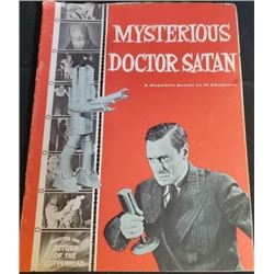 "Mysterious Doctor Satan" 1940 Press Book 1940 Mysterious Doctor Satan Pressbook  Edward Ciannelli,
