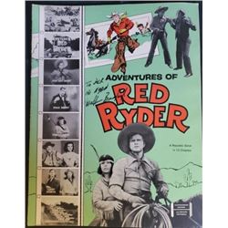 "The Adventures of Red Ryder" 1940 Press Book Autographed by William 'Billy' Benedict
