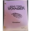 Image 1 : "Star Trek Voyager" (1995-2001) Script Emanations Season 1 Episode:  9 This is the final draft Dated