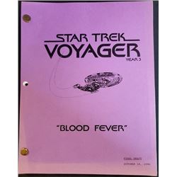 "Star Trek Voyager" (1995-2001) Script Blood Forever Season 3 Episode 16 This is the final draft dat