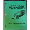 Image 1 : "Star Trek Voyager" (1995-2001) Script Flesh and Blood, Part One Season 7 Episode;  9 and 10 This is