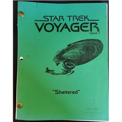 "Star Trek Voyager" (1995-2001) Script Shattered Season 7 Episode: 11 This is the final draft dated