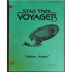 "Star Trek Voyager" (1995-2001) Script Author Author Season 7 Episode: 20 This is the final draft da