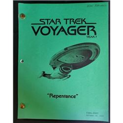 "Star Trek Voyager" (1995-2001) Script Repentance  Season 7 Episode: 13 This is the final draft date