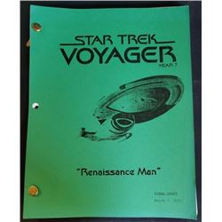 "Star Trek Voyager" (1995-2001) Script Man Season 7  Episode 24 This is the final draft dated  March
