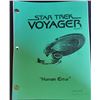 Image 1 : "Star Trek Voyager" (1995-2001) Script Human Error Season 7 Episode 18 This is the final draft dated