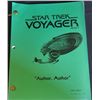 Image 1 : "Star Trek Voyager" (1995-2001) Script Author, Author Season 7 Episode 20 This is the final draft da