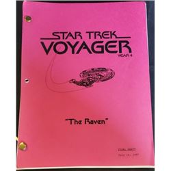 "Star Trek Voyager" (1995-2001) Script The Raven Season 4  Episode 6 This is the final draft dated J