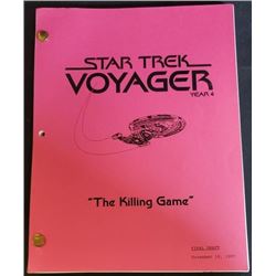 "Star Trek Voyager" (1995-2001) Script The Killing Game Season 4 Episodes 18  This is the final draf