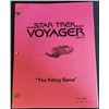 Image 1 : "Star Trek Voyager" (1995-2001) Script The Killing Game Season 4 Episodes 18  This is the final draf