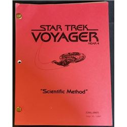 "Star Trek Voyager" (1995-2001) Script )   Scientific Method Season 4 Episode 7 This is the final dr
