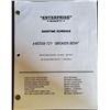 Image 1 : "Star Trek Enterprise" 2001 Shooting Schedule    Broken Bow 05/14/01 - 06/19/01 Season 1 Episode 1