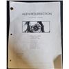 Image 1 : "Alien Resurrection"  53 page Story Board Script Form.. 201 pictures