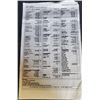 Image 3 : "Alien Resurrection" 1997 Call Sheet