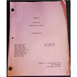 "Deja Vu" 2006 Script Screenplay by: Bill Marsilii and Terry Rossio 2/3/2006 - 4/7/2006