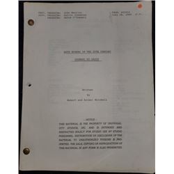 Buck Rogers in the 25th Century (1979-1981) - "Journey To Oasis" 1981 Script