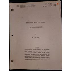 Buck Rogers in the 25th Century (1979–1981) - "The Derelict Equation" 1980 Script