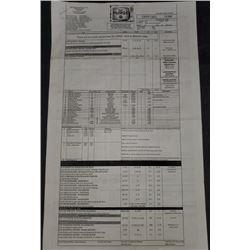 "The Purge" 2016 Call sheet Starring Gabbriel Chavarria, Hannah Anderson, Amanda Warren, Jessica Gar