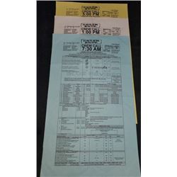 "Green Book " 2017 Call Sheet Starring Tony Vallelongs, Dr. Don Shirley, Dimitar Marinov December 5t