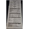 Image 1 : "The Final Girls" 2014 Call Sheet Starring: Taissa Farmiga, Manlin Akerman, Alexander Ludwig, Nina D