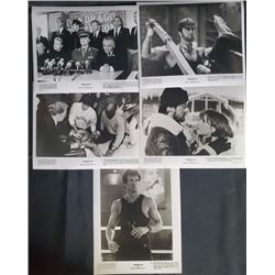 "ROCKY iV  " 1986 8X10 Production Stills  Starring: Sylvester Stallone, Dolph Lundgren, Carl Weather