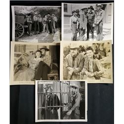 "Trigger Trail" 1944 8X10 Production Stills July 7th 1944 Starring:  Fuzzy Knight, George Eldredge,