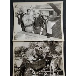 "OutLaw Trail" 1944 8X10 Production Stills 1944 film Starring: Hoot Gibson, Bob Steele, Chef Thunder