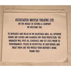 Bill and Ted Face the Music (2020) - Jimi Hendrix (DazMann Still) Room Door Notice