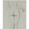 Image 9 : Two Graphite Sketches Nude Female Inscribed '68