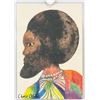 Image 2 : Style of Chris Ofili British Watercolor on Paper