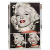 Image 2 : Marilyn Monroe Print Color Collage on Paper