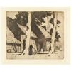 Image 1 : Eric Hesketh Hubbard 1892-1957 US Signed Etching