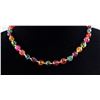 Image 1 : Chinese Tourmaline Round Bead Necklace