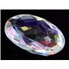 Image 2 : 13.40ct Oval Checker Rainbow Natural Mystic Quartz