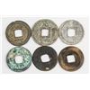 Image 2 : 6 Assorted China Southern Song Dynasty Bronze Coin