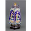 Image 3 : Chinese Fine Bronze Cloisonne Hexagon Vase